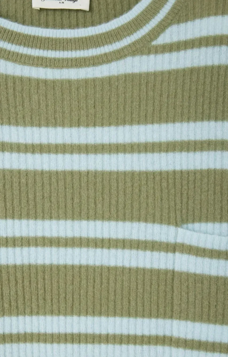 American Vintage Raxow Jumper crystal/rive stripe