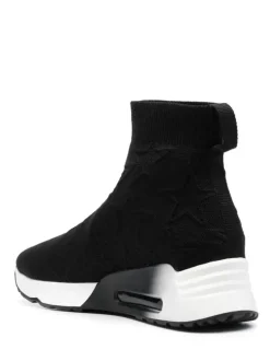 Ash Lab Star Trainers black knit