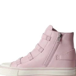 Ash Virgin Leather Trainer crystal rose