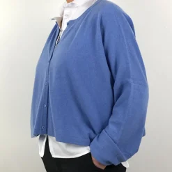 Caroline Crew Cardigan mid blue