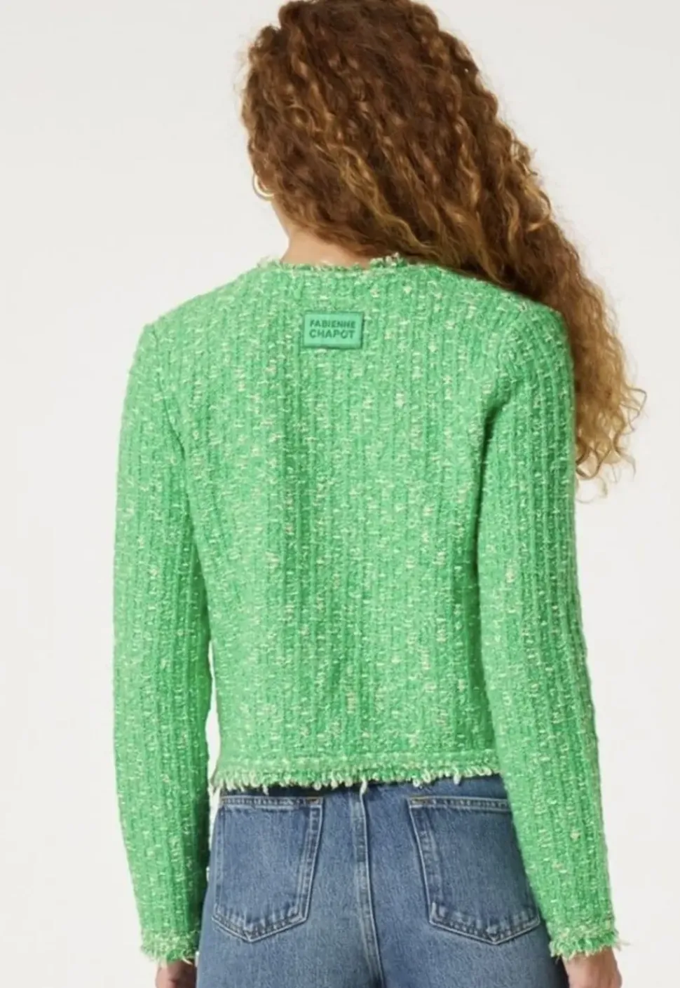Fabienne Chapot Cardigan green apple