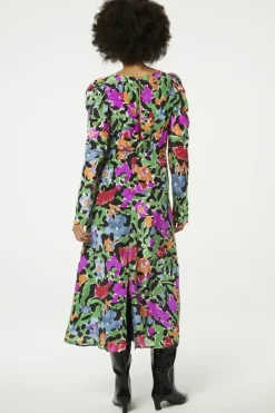 Fabienne Chapot Dress Varin black/vintage rose