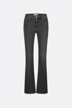 Fabienne Chapot Eva Flare Jeans washed grey