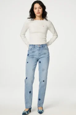 Fabienne Chapot Jeans Lola Vintage Stars light blue