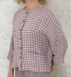 Grizas Jacket pink check