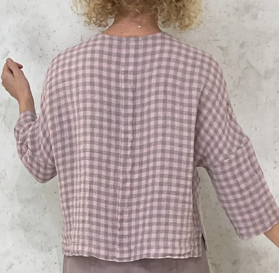 Grizas Jacket pink check
