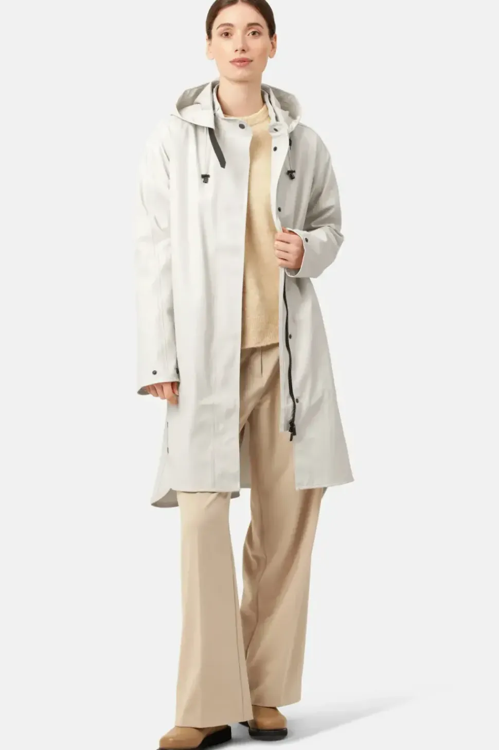 Ilse Jacobsen Rain71 Raincoat milk creme