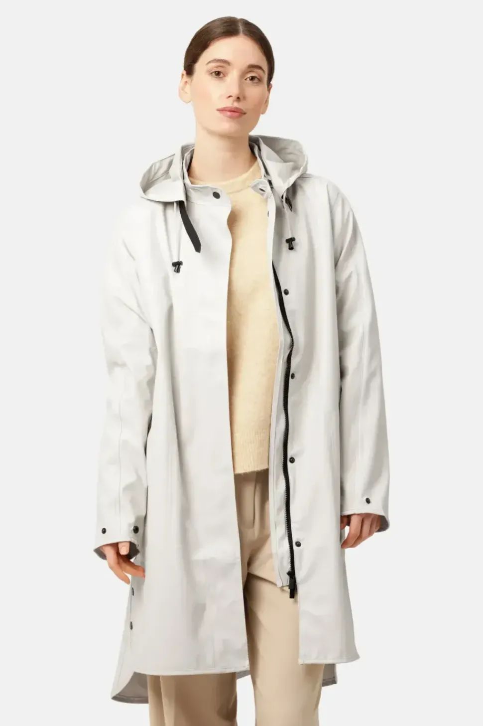 Ilse Jacobsen Rain71 Raincoat milk creme