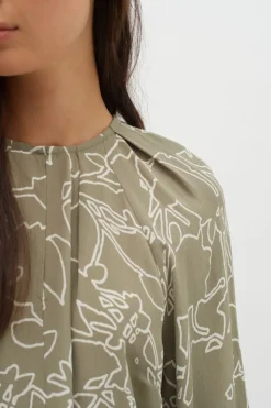 InWear Blouse Baiti pine tree silhouette lines