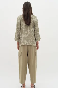 InWear Blouse Baiti pine tree silhouette lines