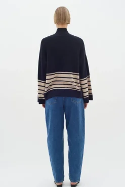InWear Jumper Gittel black/haze melange