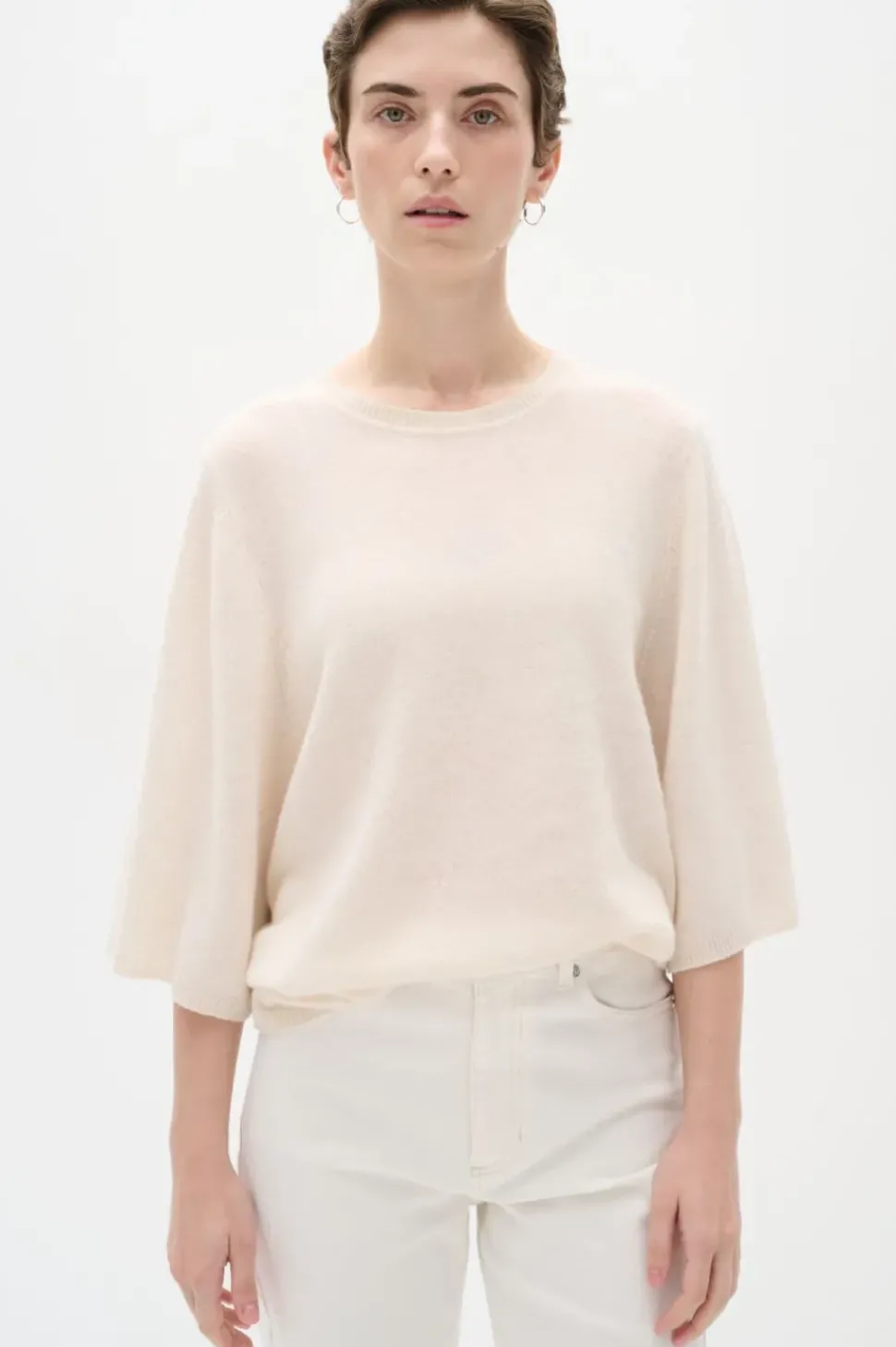 InWear Oversize Jumper Monika whisper white