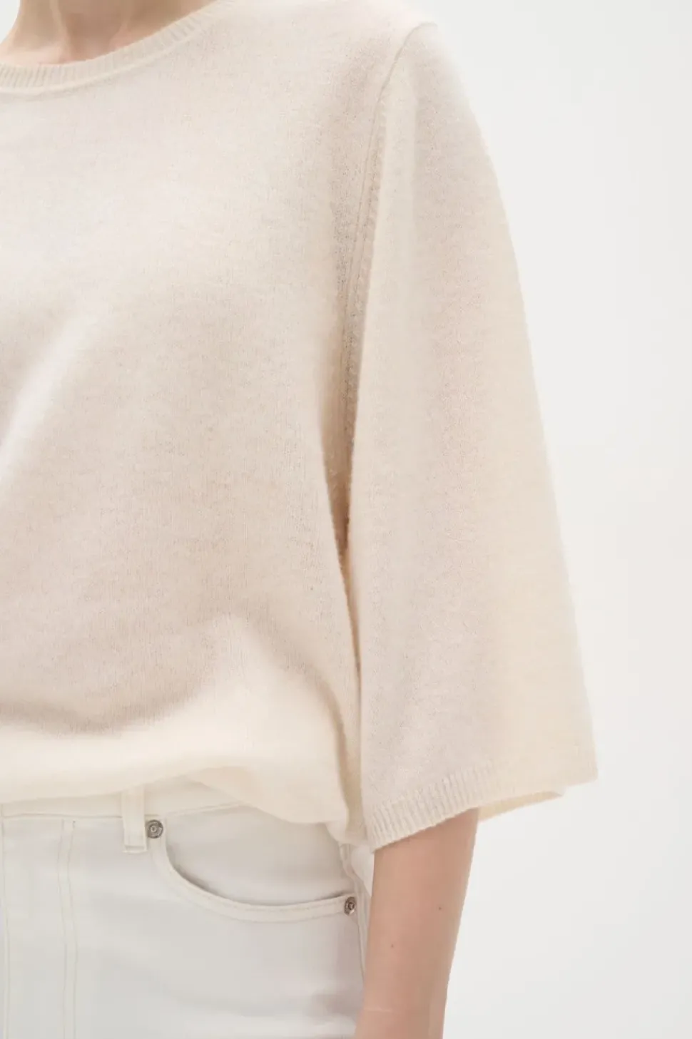 InWear Oversize Jumper Monika whisper white