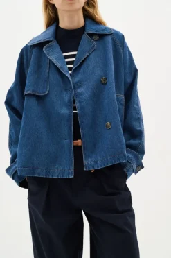 InWear Short Coat Mable Minona dark denim