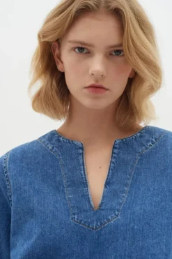 InWear Top Liva medium blue