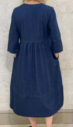 Masai Dress Nasya dark denim