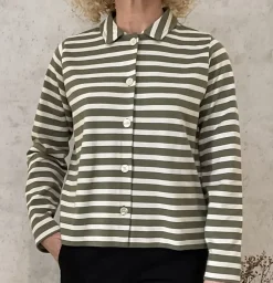 Masai Shirt Inette dark lichen