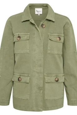 My Essential Wardrobe Army Jacket dusty olive wash