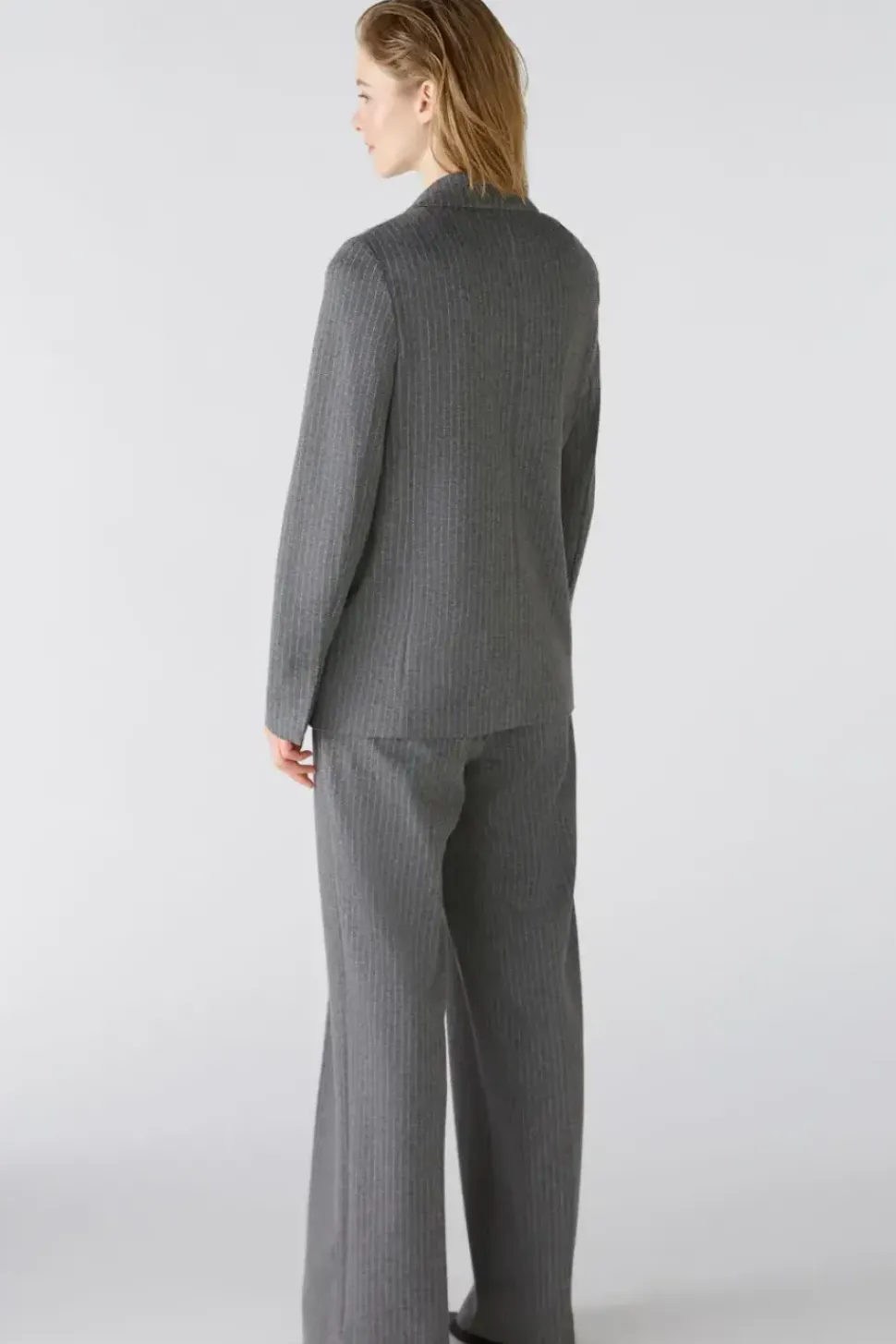Oui Blazer grey black
