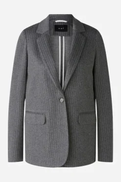 Oui Blazer grey black
