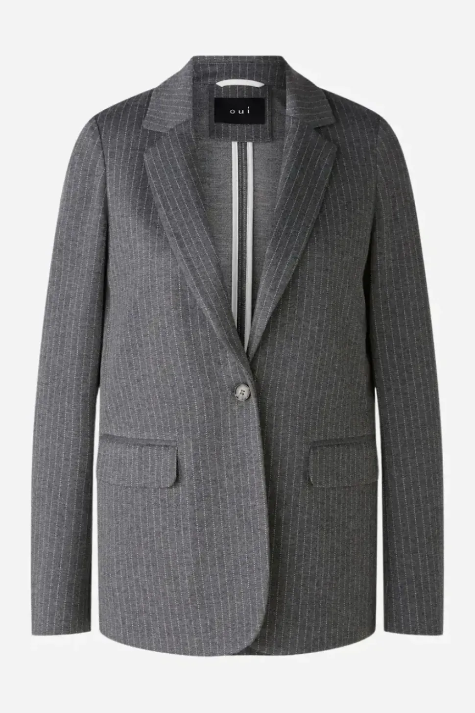 Oui Blazer grey black
