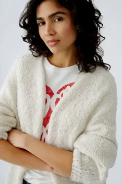 Oui Cardigan off white