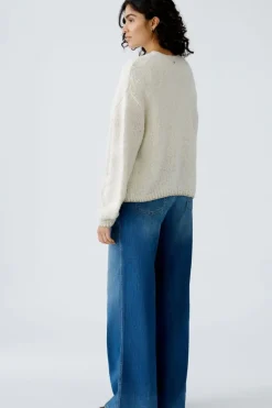 Oui Cardigan off white
