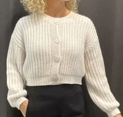 Oui Cardigan offwhite