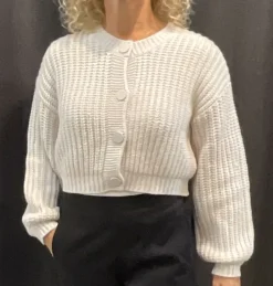 Oui Cardigan offwhite