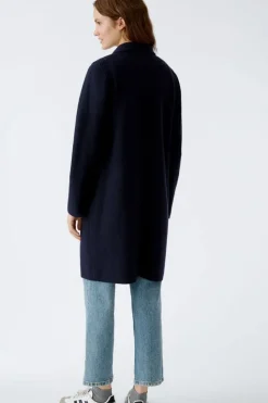 Oui Coat Mayson navy blue