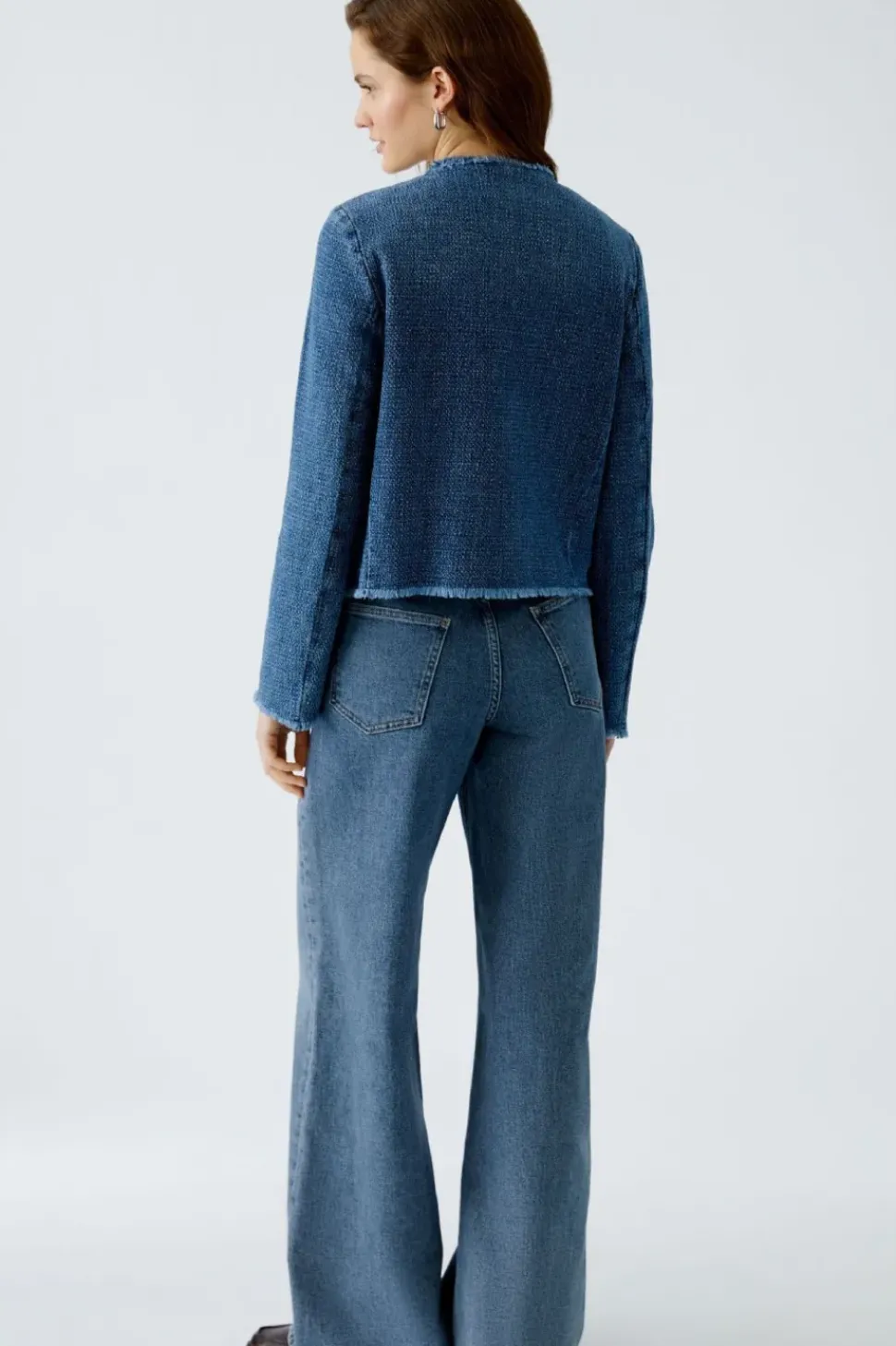 Oui Jacket blue denim
