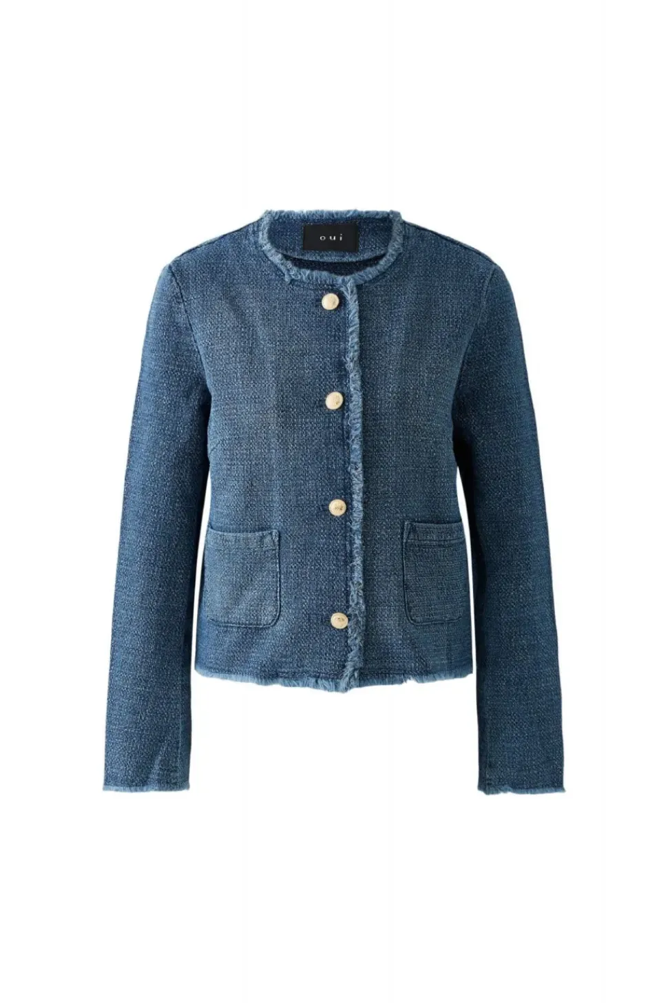 Oui Jacket blue denim