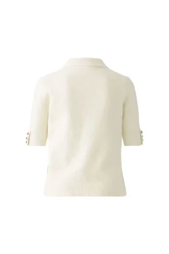 Oui Polo Jumper gardenia