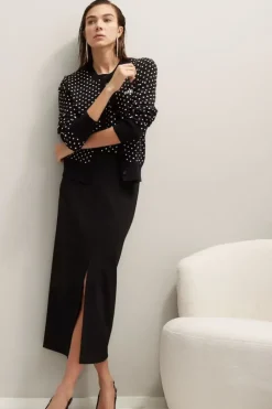 Oui Skirt black