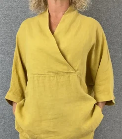 OWN Kimono Top mustard