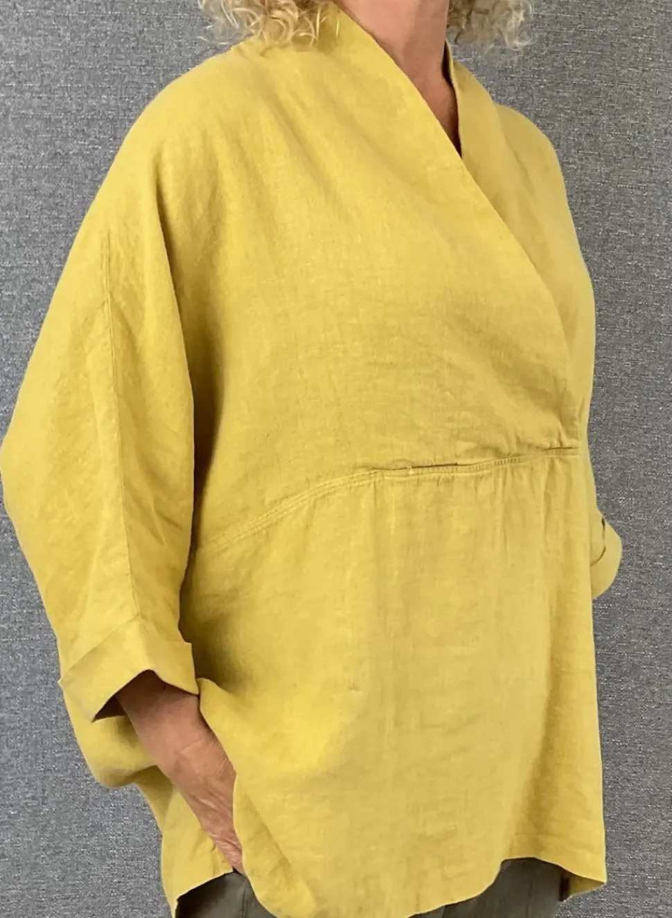 OWN Kimono Top mustard