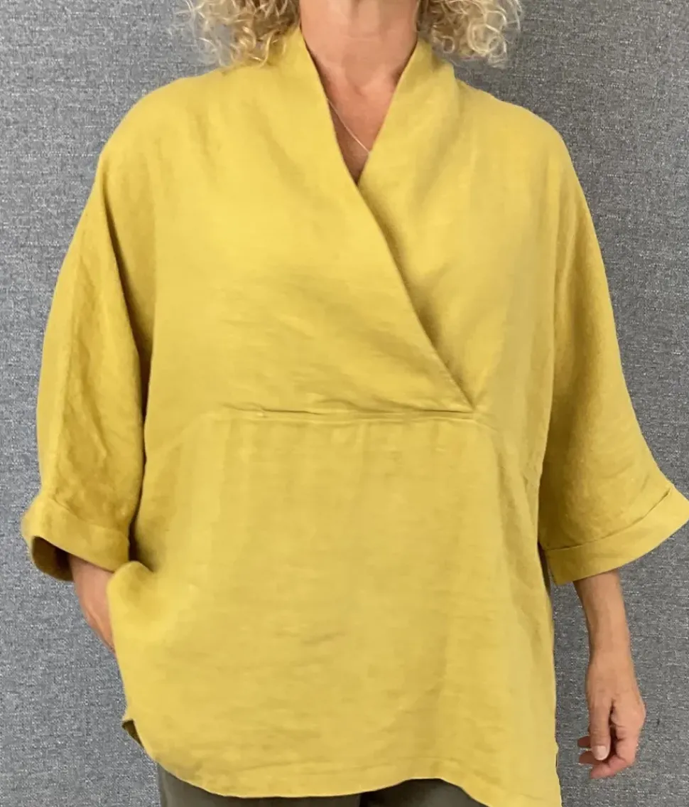 OWN Kimono Top mustard