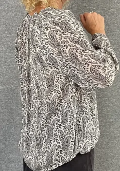 Part Two Blouse Elsia french oak paisley print