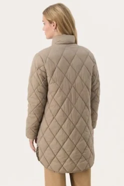Part Two Coat Olilas desert taupe