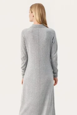 Part Two Dress Cheyenne light grey melange