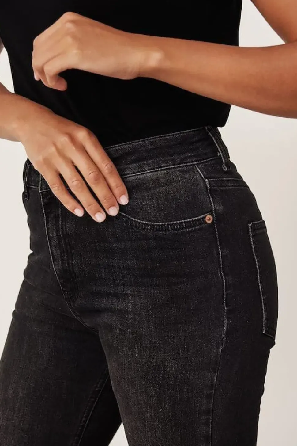 Part Two Jeans Ryan washed black denim