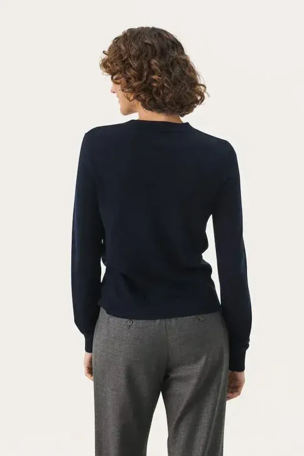 Part Two Jumper Jaylyn navy blue
