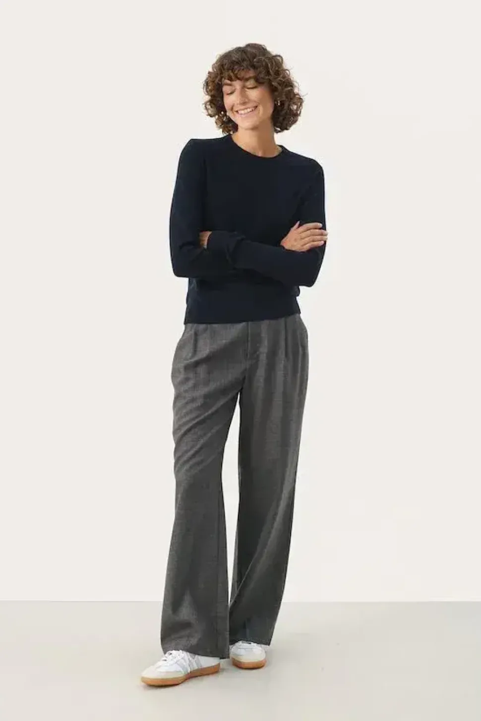 Part Two Jumper Jaylyn navy blue