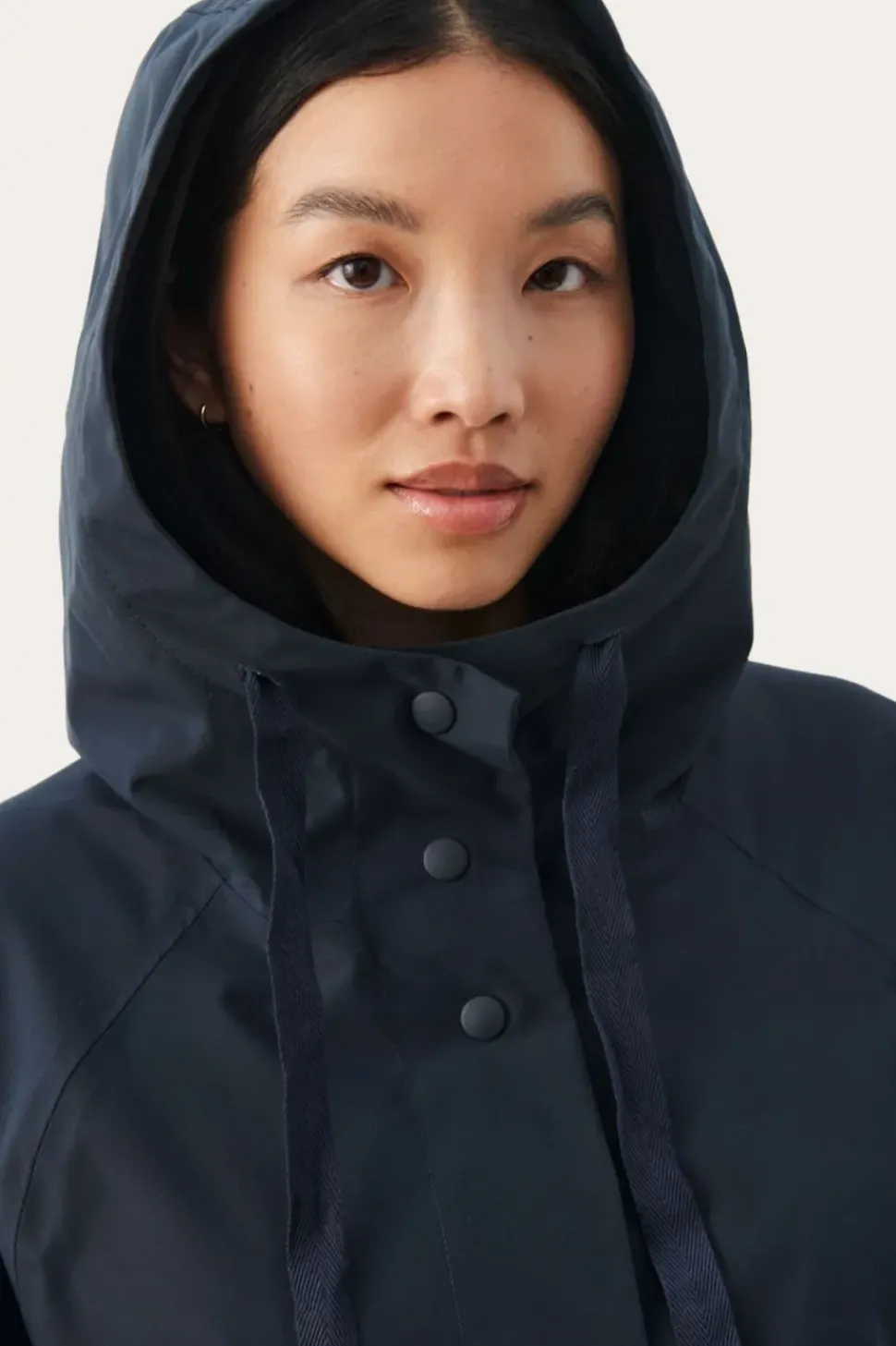 Part Two Raincoat Emmy dark navy