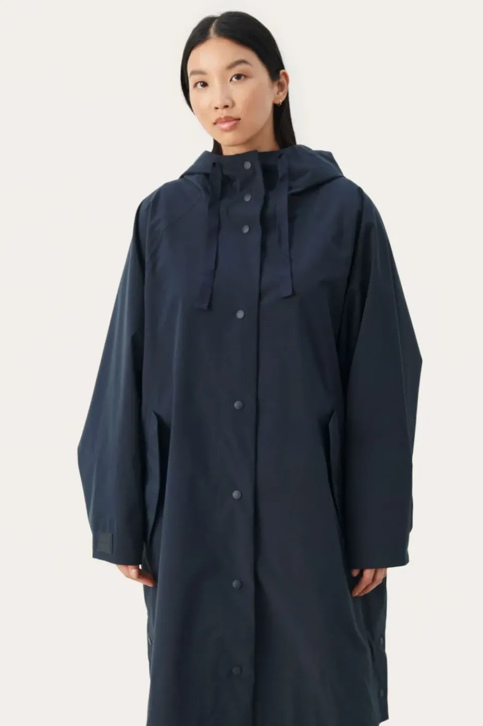 Part Two Raincoat Emmy dark navy