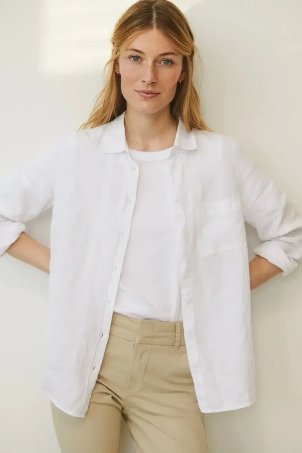 Part Two Shirt Kivas white