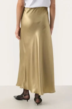 Part two Skirt Laurinas gold metallic