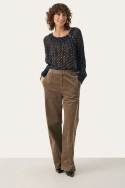 Part Two Trouser Clarisse walnut