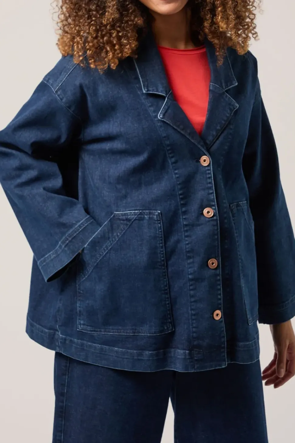 Sahara Stretch Denim Jacket denim
