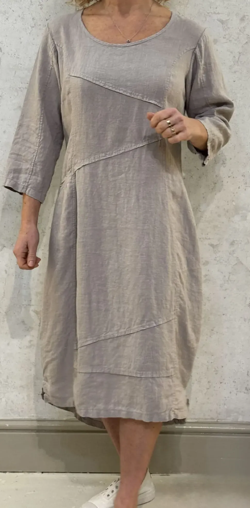 Thing Linen Dress light grey